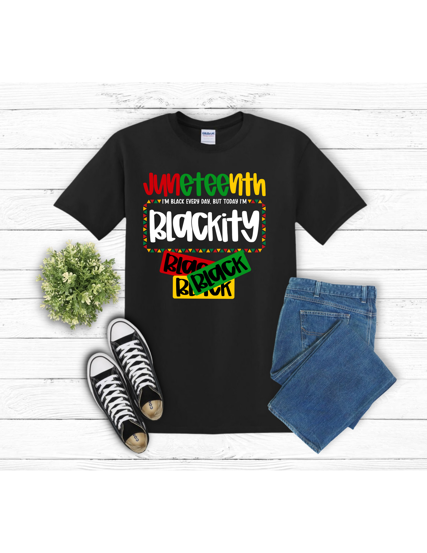 Juneteenth-Black Tees