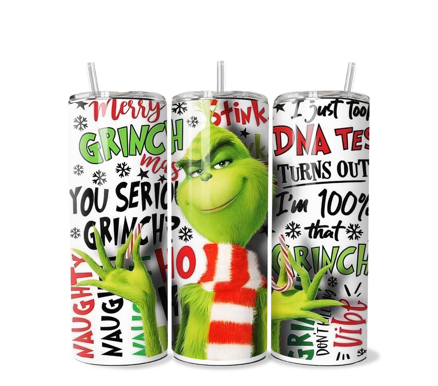 Christmas Tumbler-Grinch