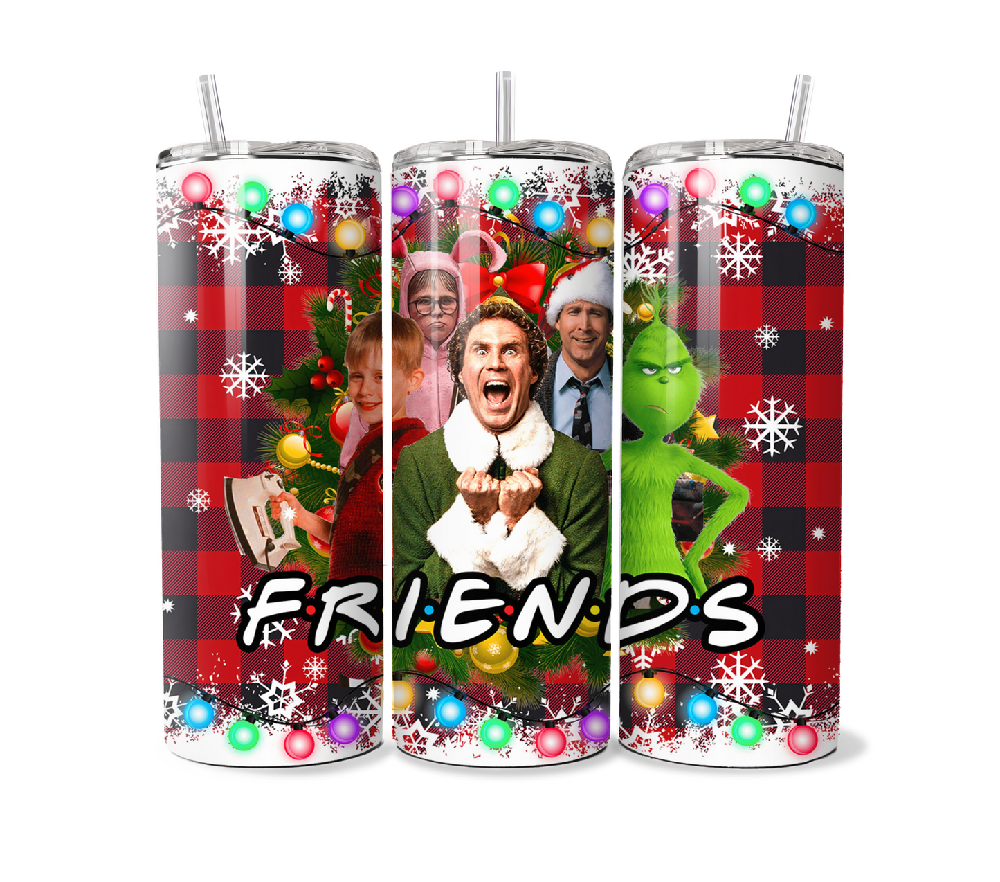Christmas Tumbler-FRIENDS