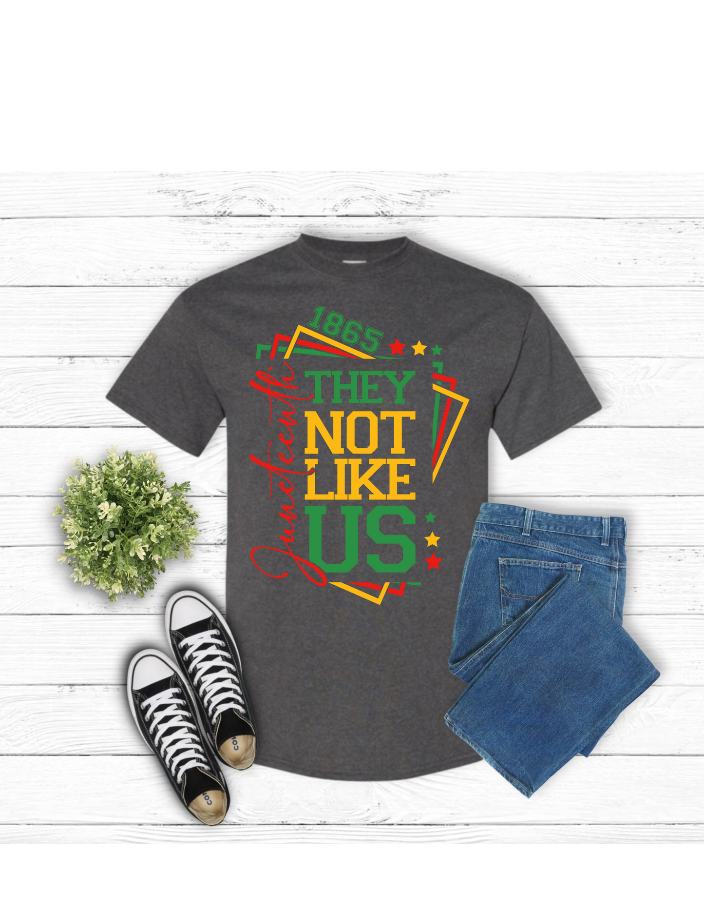 Juneteenth-Gray Tees
