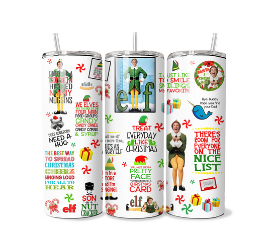 Christmas Tumbler-Elf