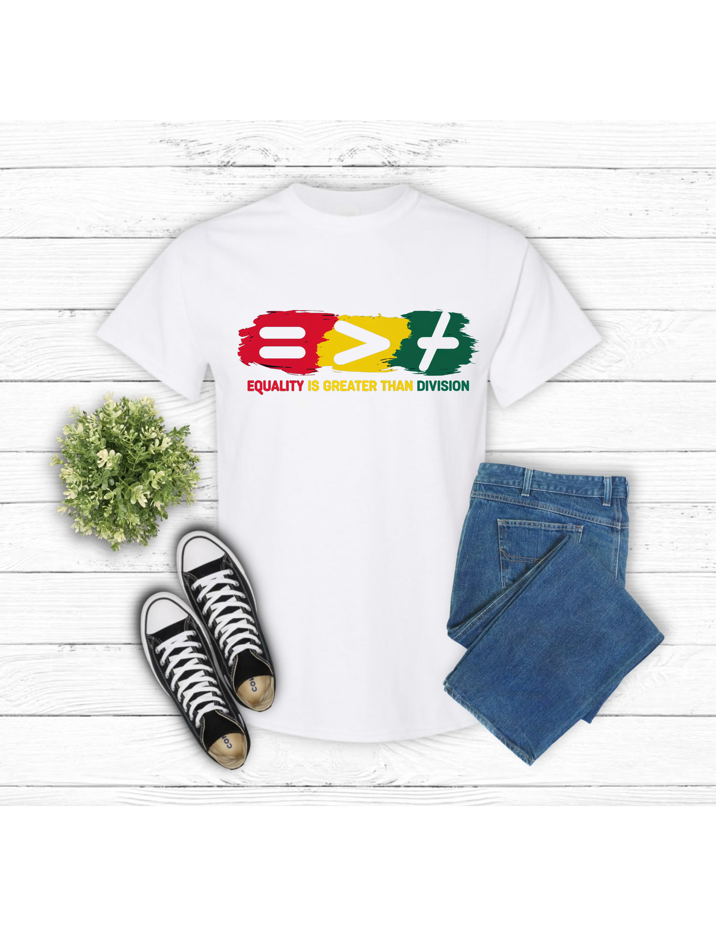 Juneteenth-White Tee