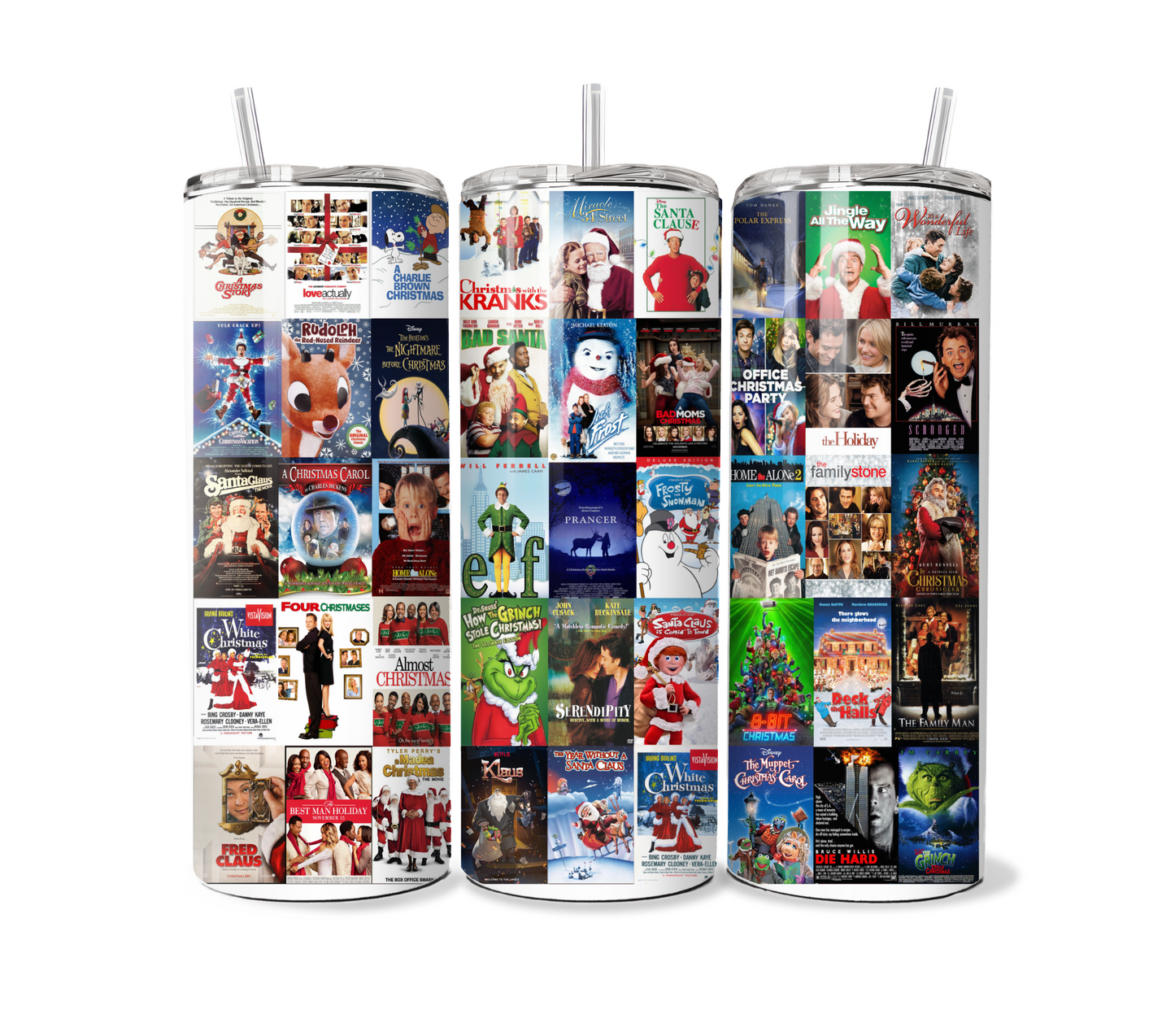 Christmas Tumbler-Movies
