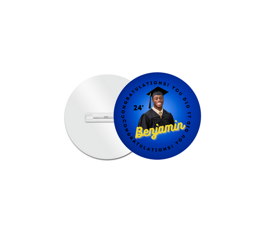 Grad Button-Set of 5