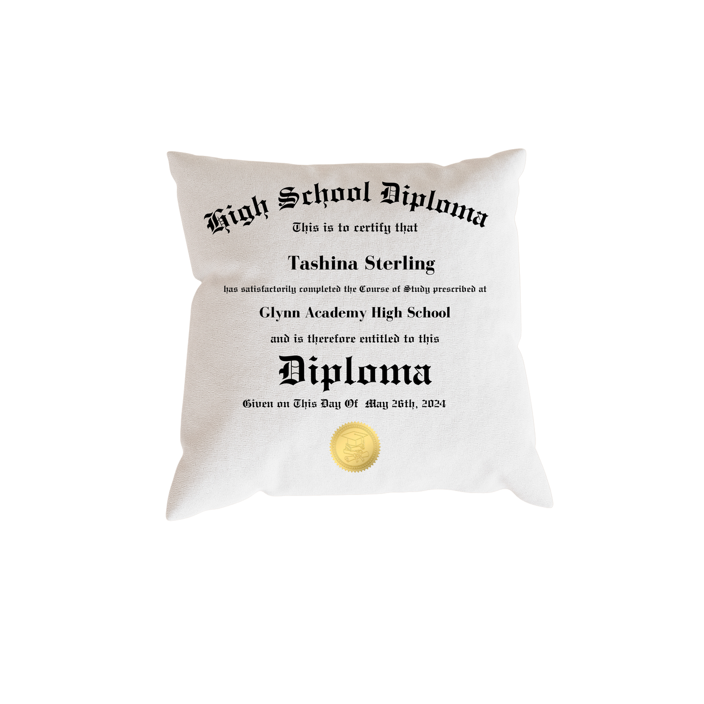 Grad Pillow